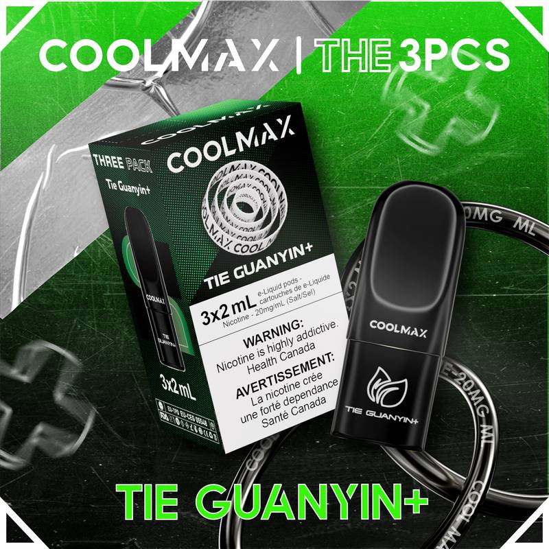 COOLMAX PREFILLED POD TIE GUANYIN+